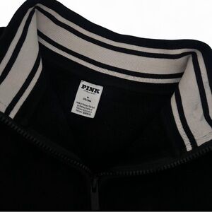 PINK quarter zip sweater